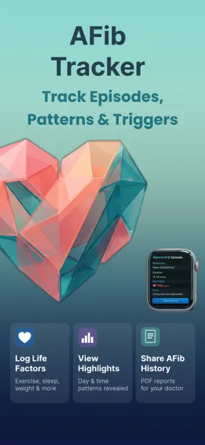 Atrial Fibrillation Tracker screenshot 1