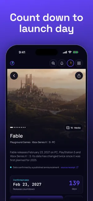 GameDropRadar: Release Tracker screenshot 2