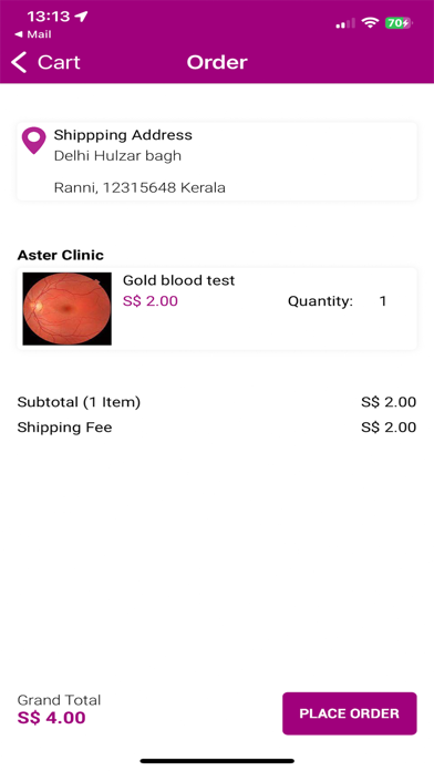 App screenshot