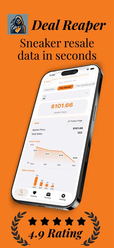 Deal Reaper: Sneaker Resell screenshot 1