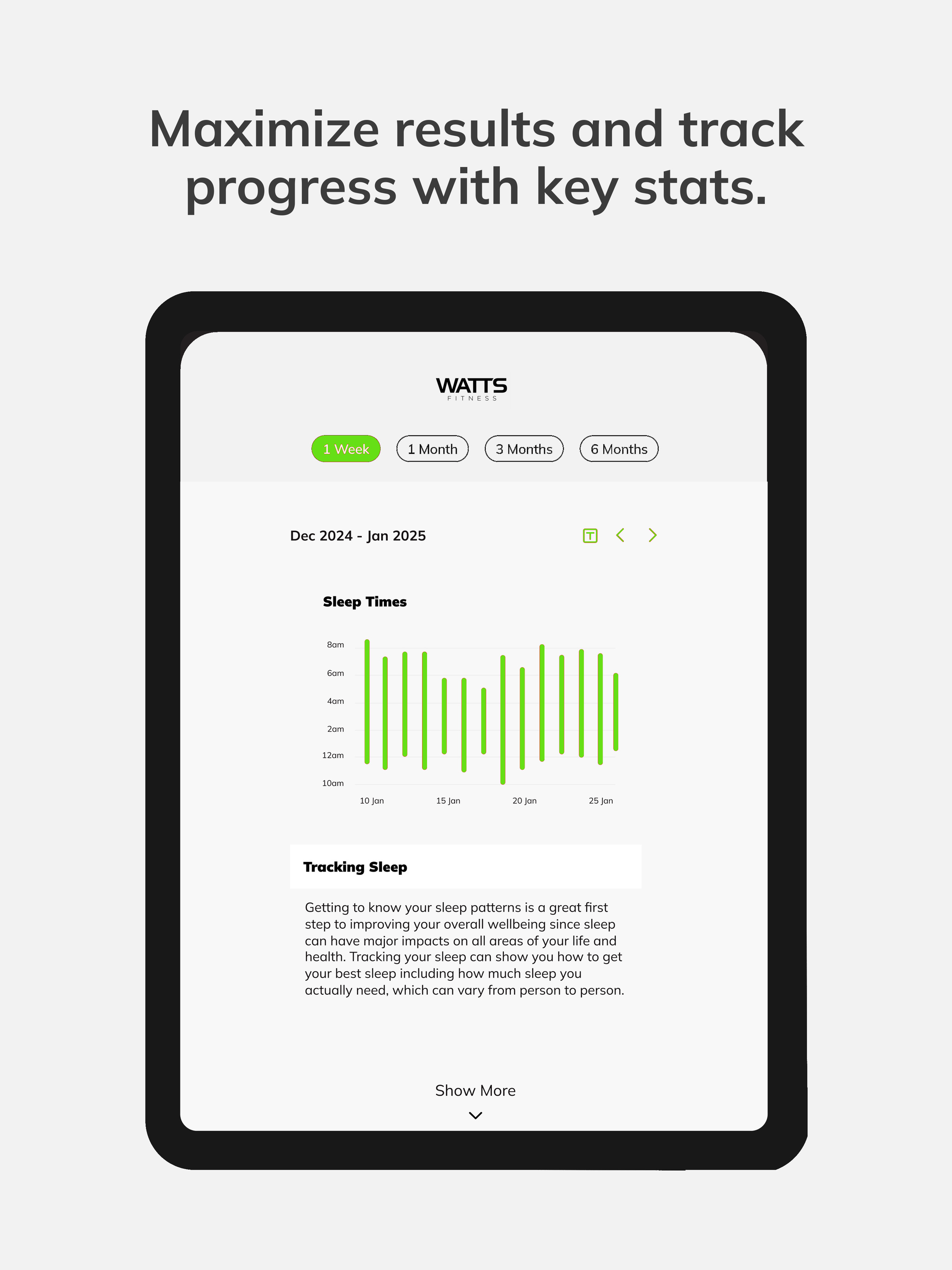 Watts Fitness screenshot 11
