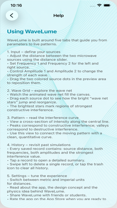 Screenshot #1 pour WaveLume