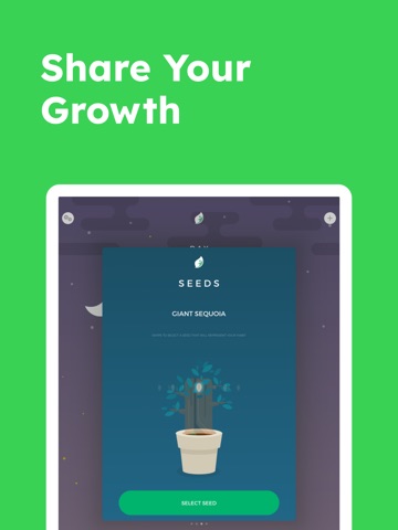 SEEDS - Habit Tracker iPad screenshot