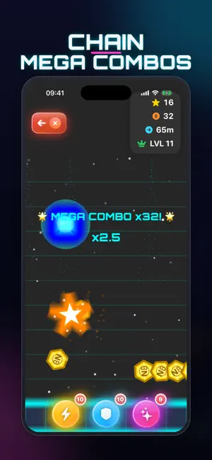 Neo Run Cube: Neon Runner screenshot 2