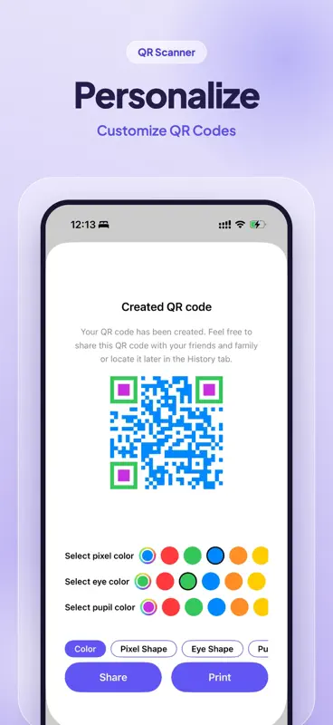QR Code Pro: scan, generate screenshot 3 of 10