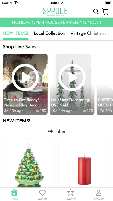 SPRUCE Home Decor Screenshot