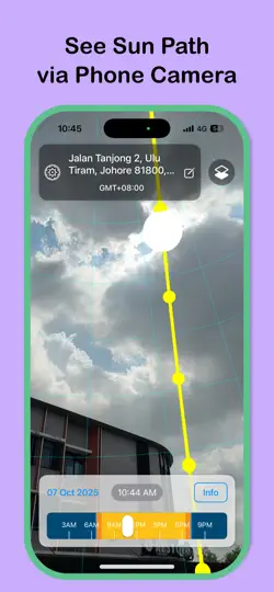 Скриншот SolarApp: Отслеживание солнца на iPhone 2