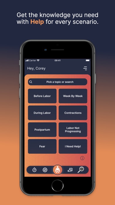 Harbor: Birth & Labor Coach Screenshot