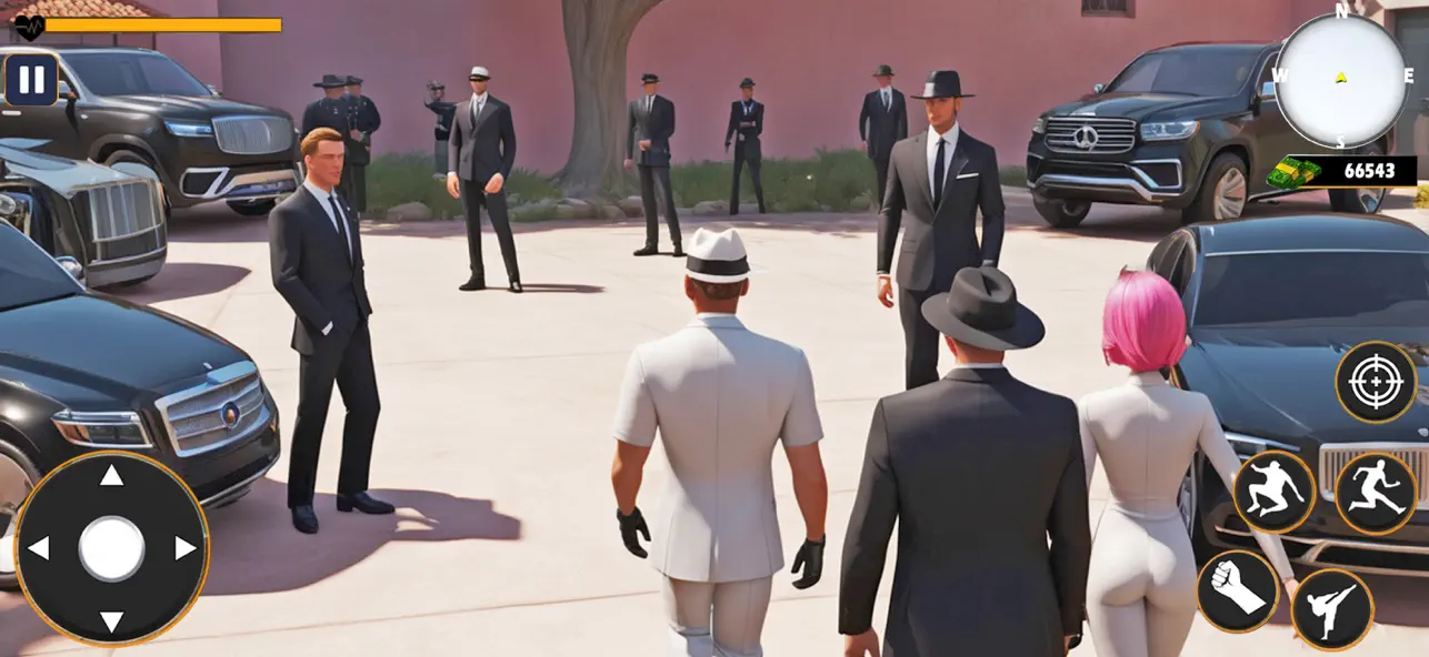Screenshot #1 pour ouvrir monde gangster ville 3D