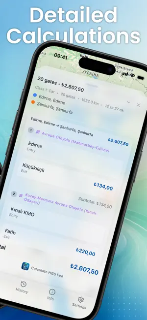HGS Hesapla: Otoyol ve Köprü screenshot 3