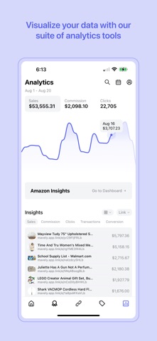 Mavely – Affiliate App iPhone screenshot
