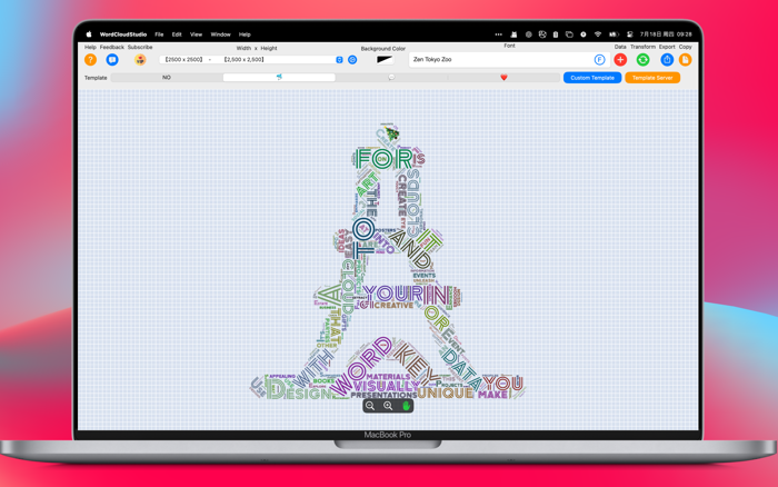 WordCloudStudio - 轻松创建令人惊叹的文字云