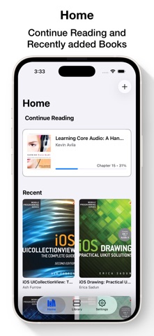 EpubReader - EPUB Book Reader iPhone screenshot