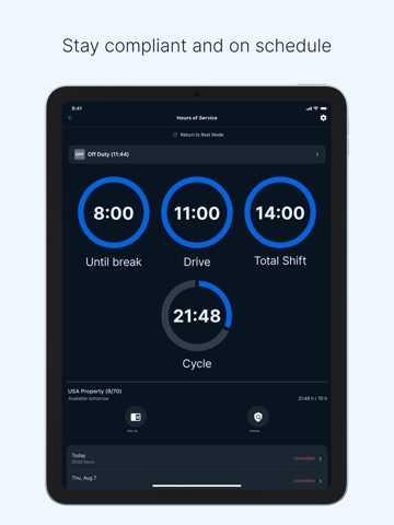 Swoop Driver App Screenshot 2