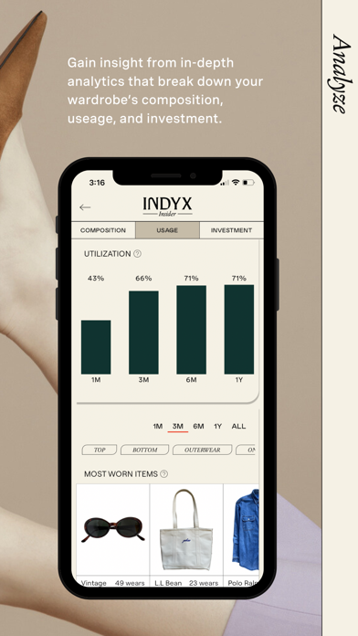 Indyx: Wardrobe & Outfit App Screenshot