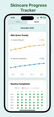 Freya: Skin Analysis & Care iPhone screenshot