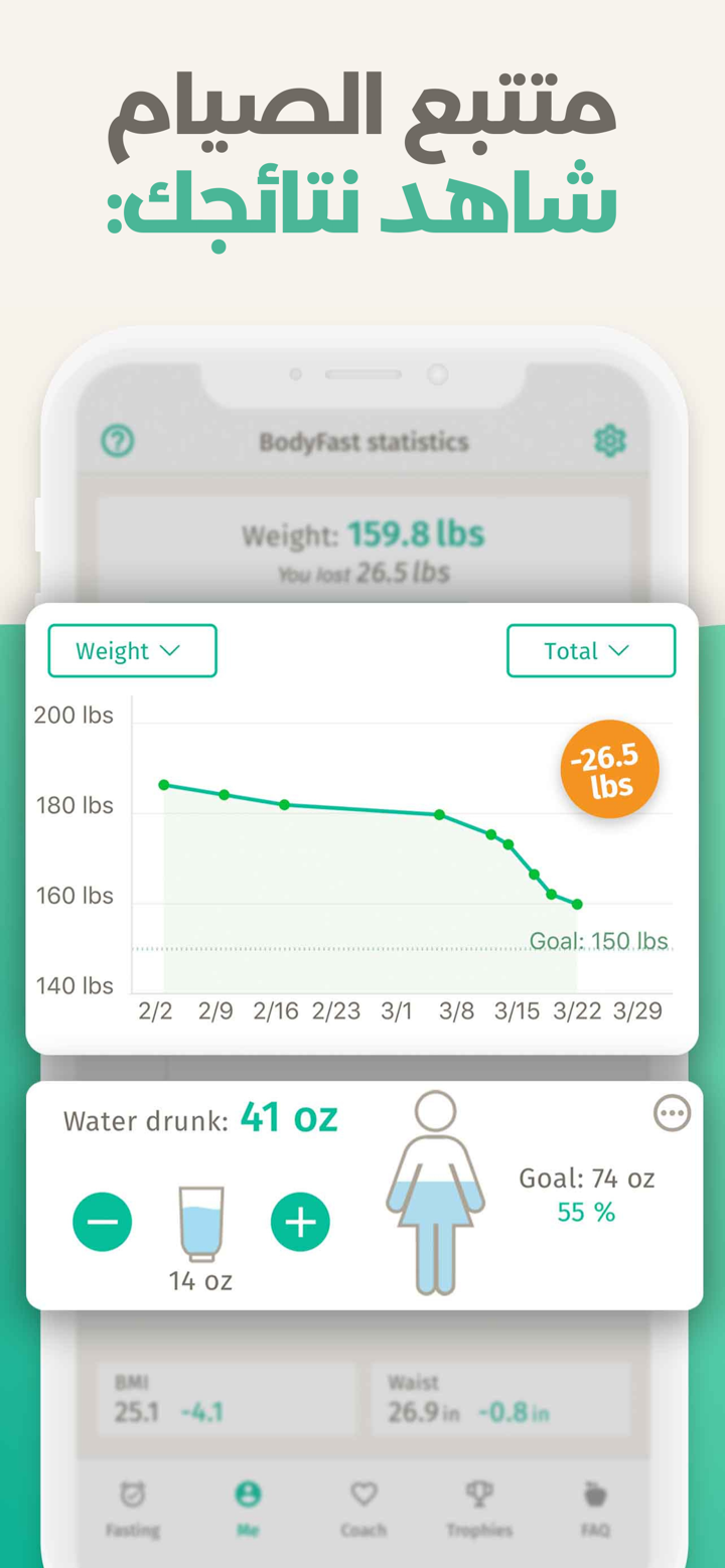 BodyFast الصوم المتقطع screenshot 3