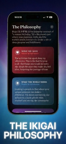 Ikigai: Journal & Life Purpose iPhone screenshot