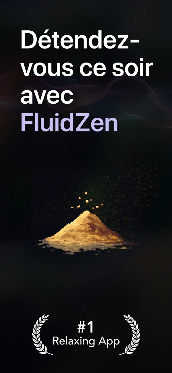 Screenshot #1 pour FluidZen: Simulateur Relaxant