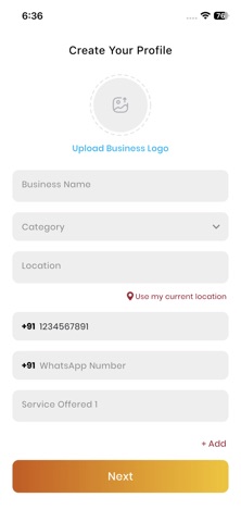 Lagan Vendor iPhone screenshot
