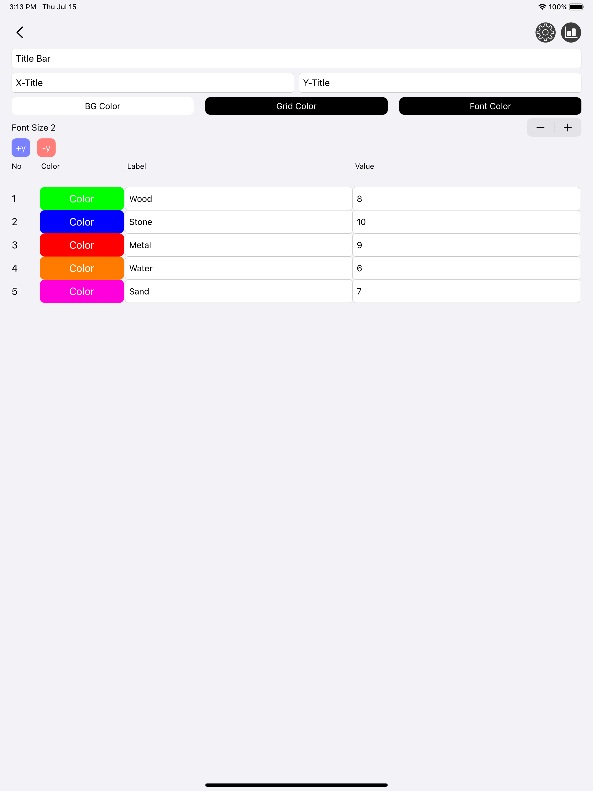 3D Chart Maker