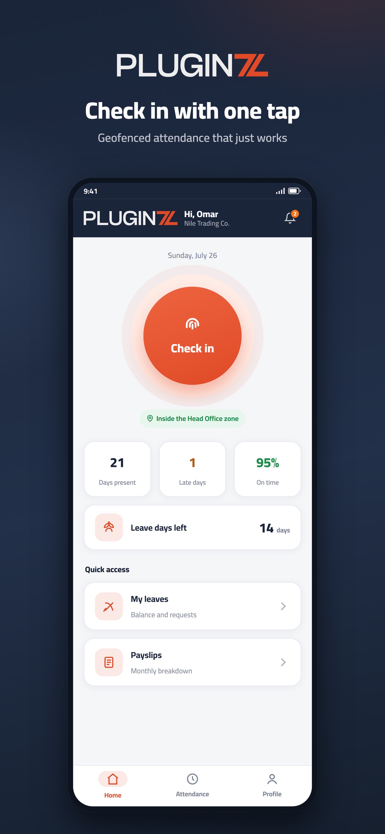 Screenshot 1 of PluginZ HR