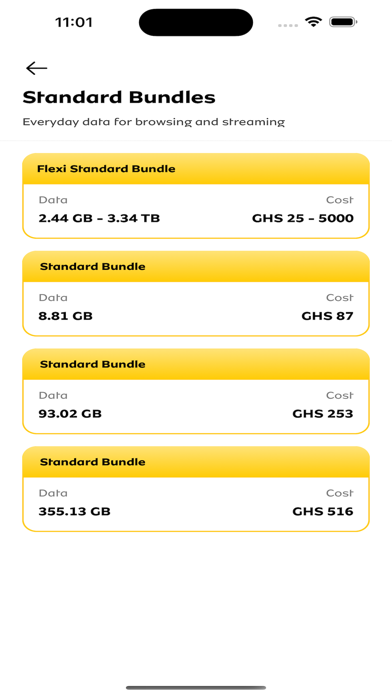 My MTN Ghana screenshot