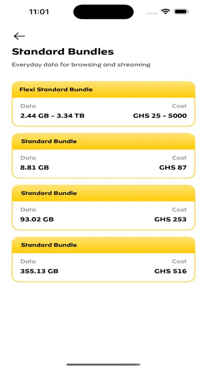 Captura 5 de 6 de My MTN Ghana