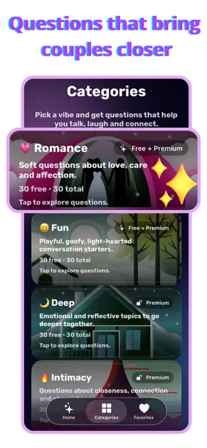 Love Questions for Couples screenshot 1