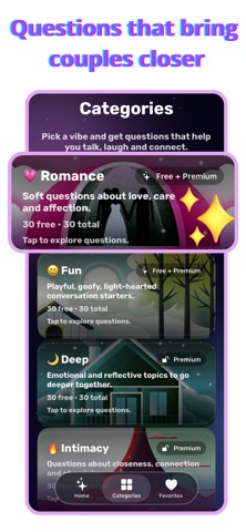 Love Questions for Couples Screenshot 1 of 5