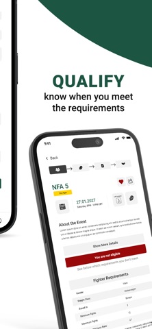 MMA Finds iPhone screenshot
