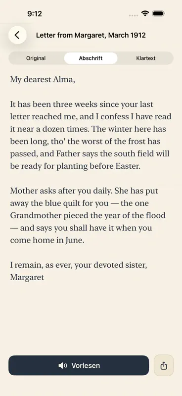 Heirloom: Alte Briefe lesen screenshot 5 of 7