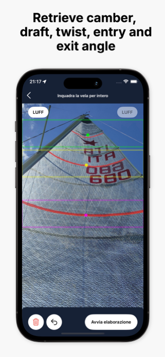 SailWatcher – Sail Analysis Screenshot 2 of 5