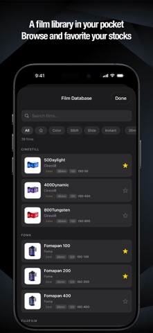 FilmLog - Shot & Roll Tracker Screenshot 5 of 6