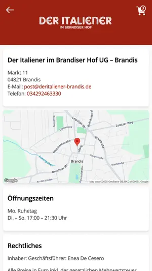 Der Italiener Brandiser Hof screenshot 4