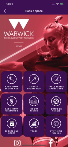 UoW Sport screenshot