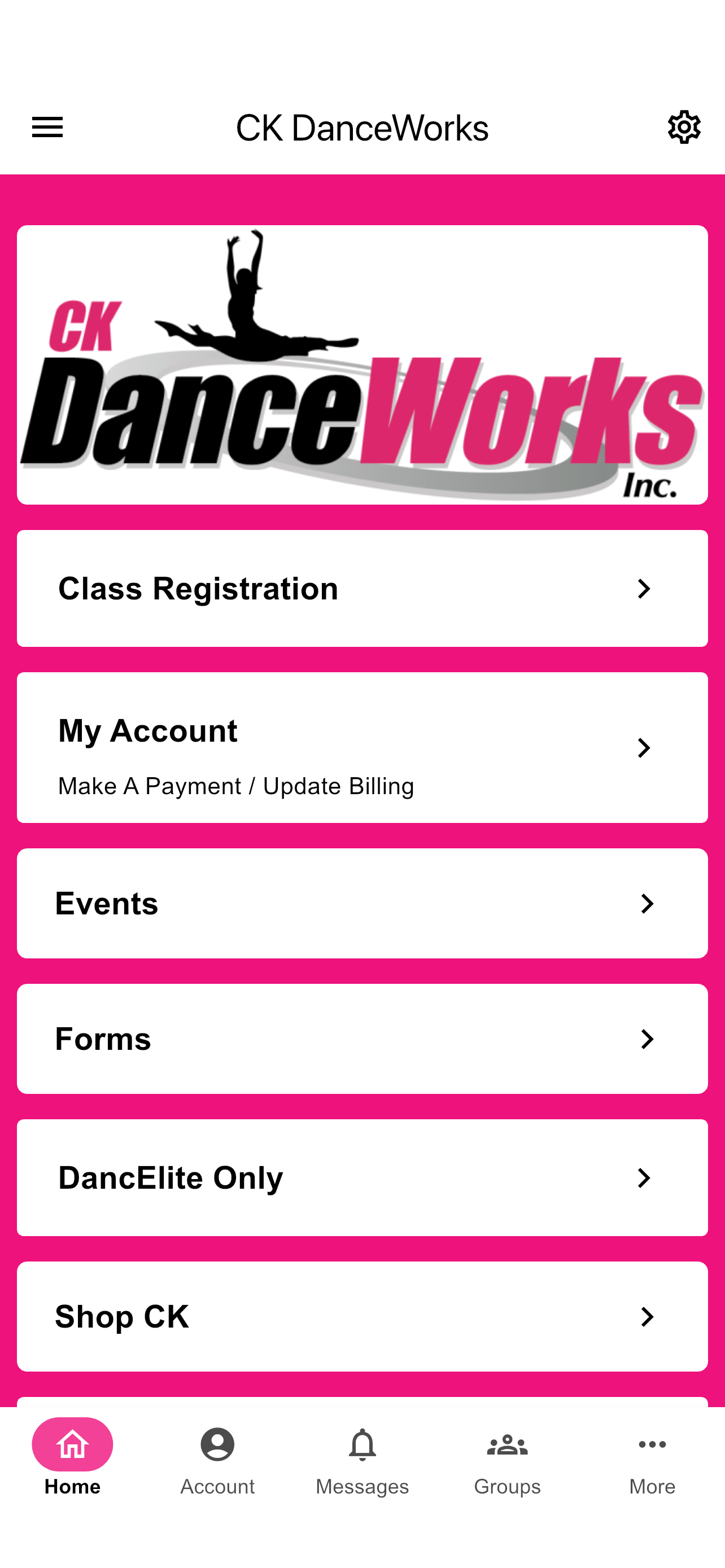 CK DanceWorks screenshot 2