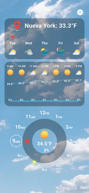 Sky Wheel: Weather & Forecast screenshot 4