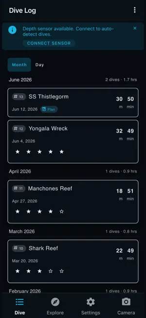 Dive Wise App screenshot 3