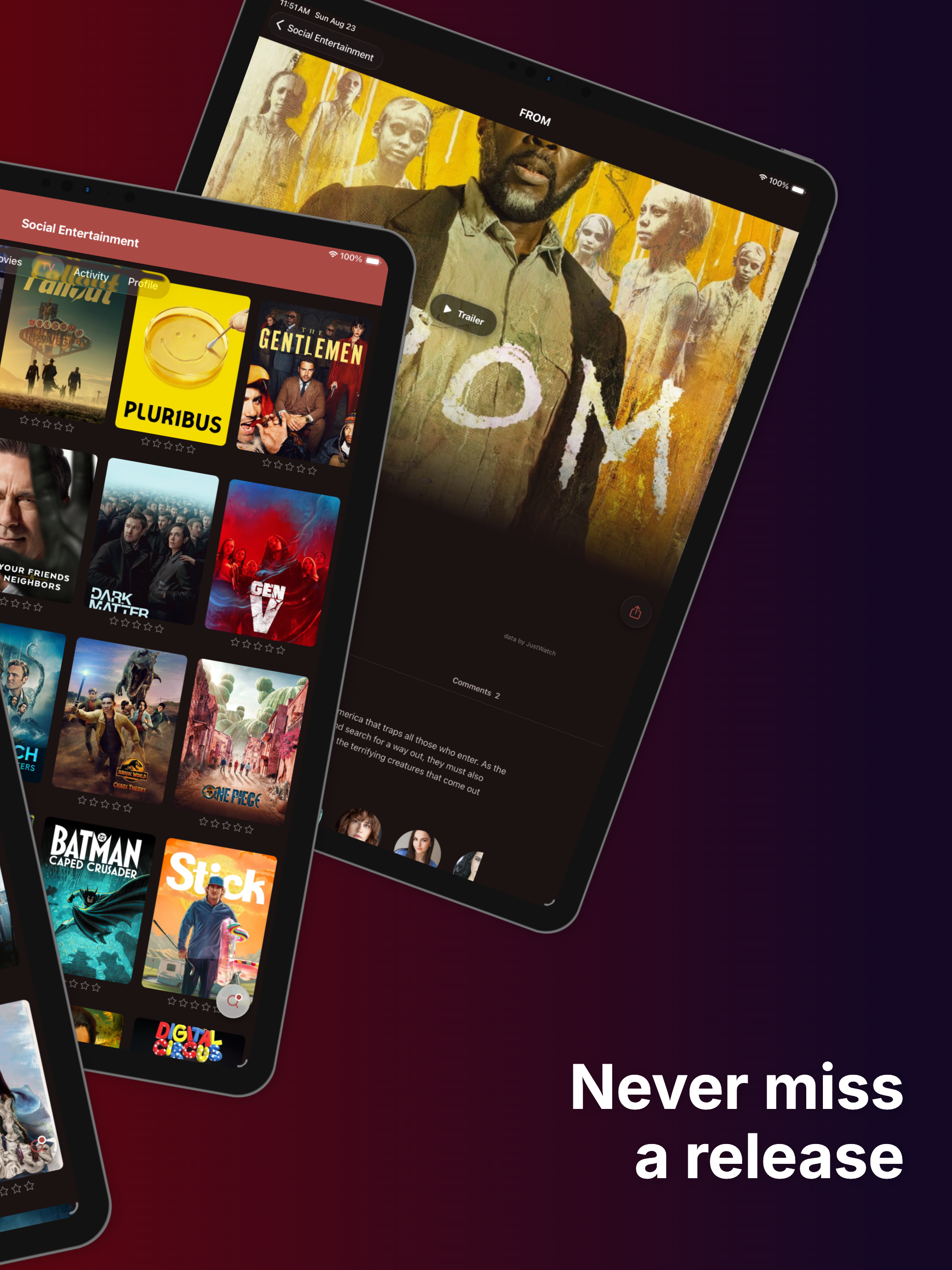 Social Entertainment: Movies screenshot 9
