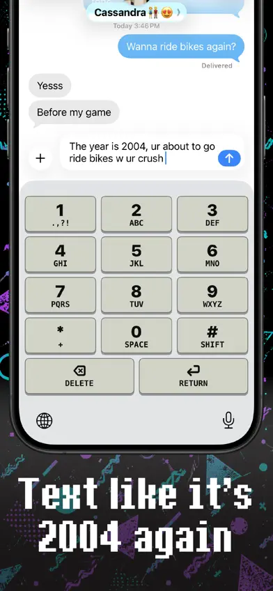 T9 Keyboard - Text Like Its 04 screenshot 1