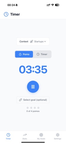 PomoTrack Focus & Productivity Screenshot 1 of 8