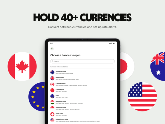 Wise - Global Money iPad screenshot 4 - Finance app