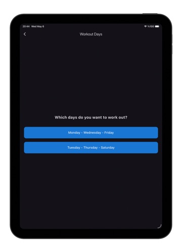 The Ultimate Home Workout 2026 iPad screenshot