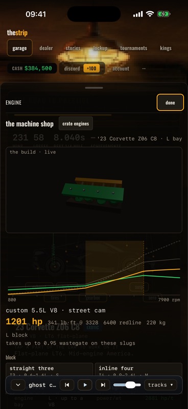 the strip - drag racing game screenshot 1