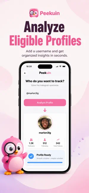 Peekuin : Ghost follow tracker screenshot 4