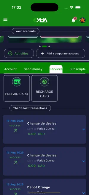 MdA - Money Transfer screenshot 3