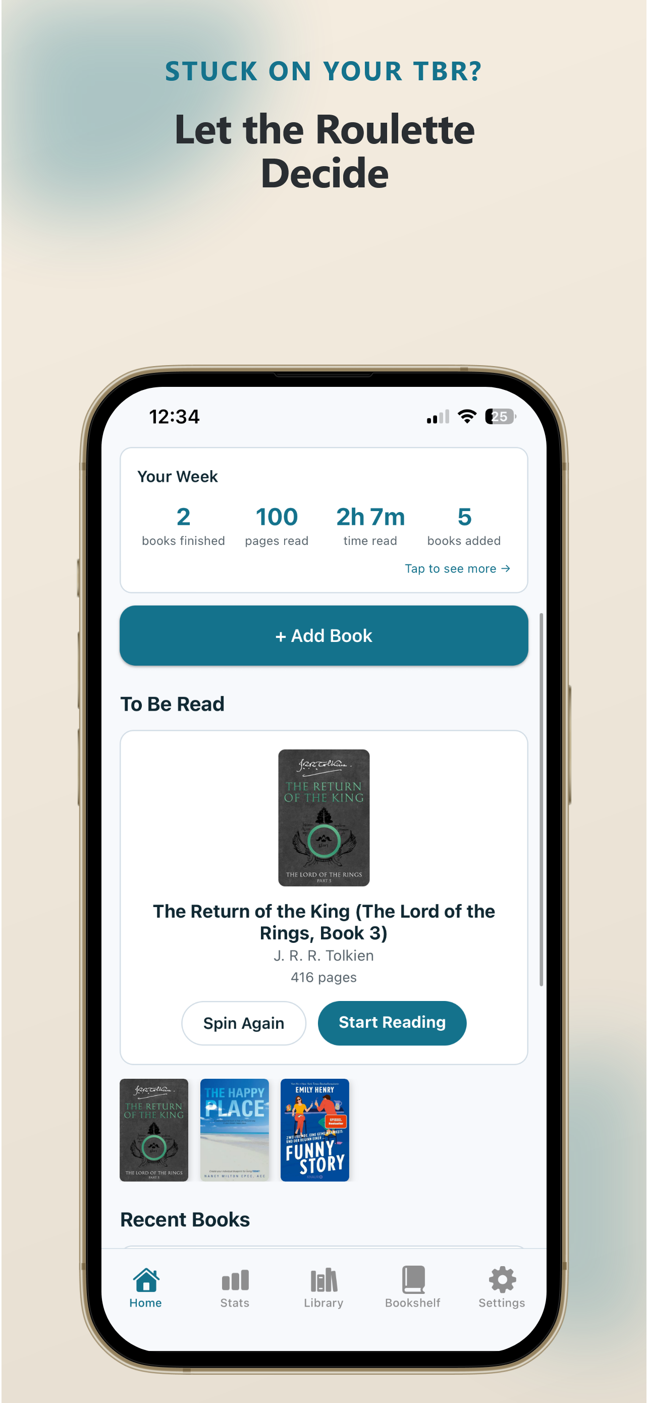 PagePath: Reading Tracker screenshot 3