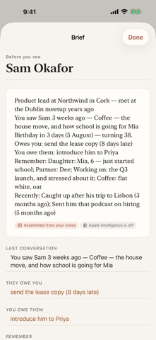 Kith iPhone screenshot