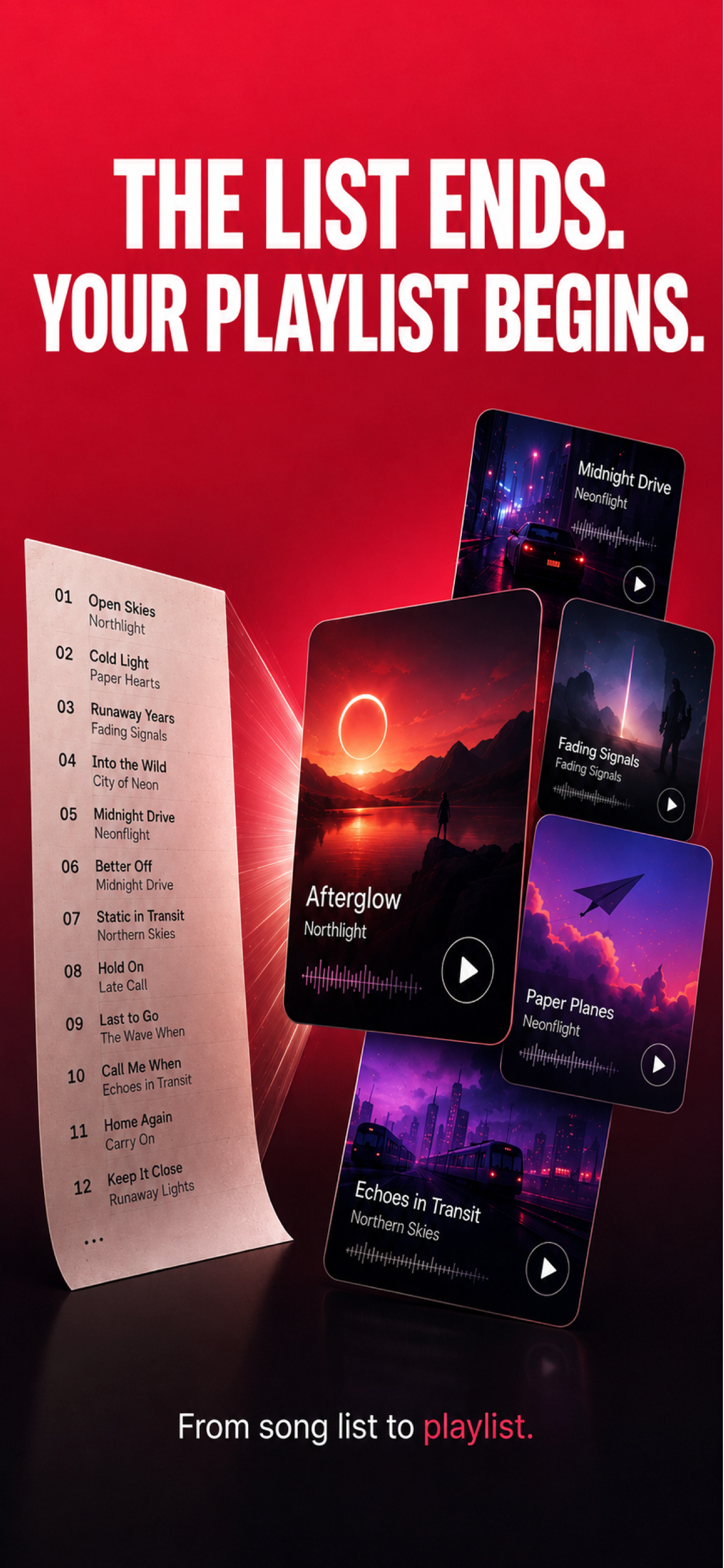 Setlimake: Setlist to Playlist screenshot 5